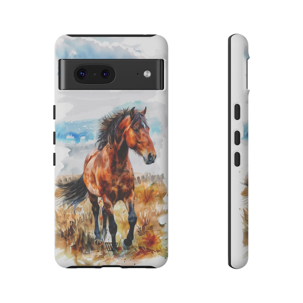 WATERCOLOR HORSE | Tough Phone Case