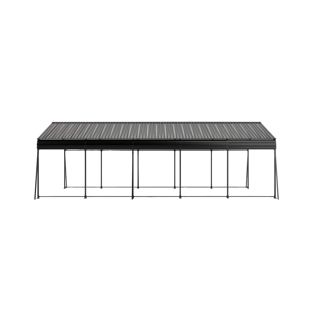 [13X26FT] Alora Heavy-Duty Weather-Resistant Outdoor Carport With Protective Film (SAK82451)