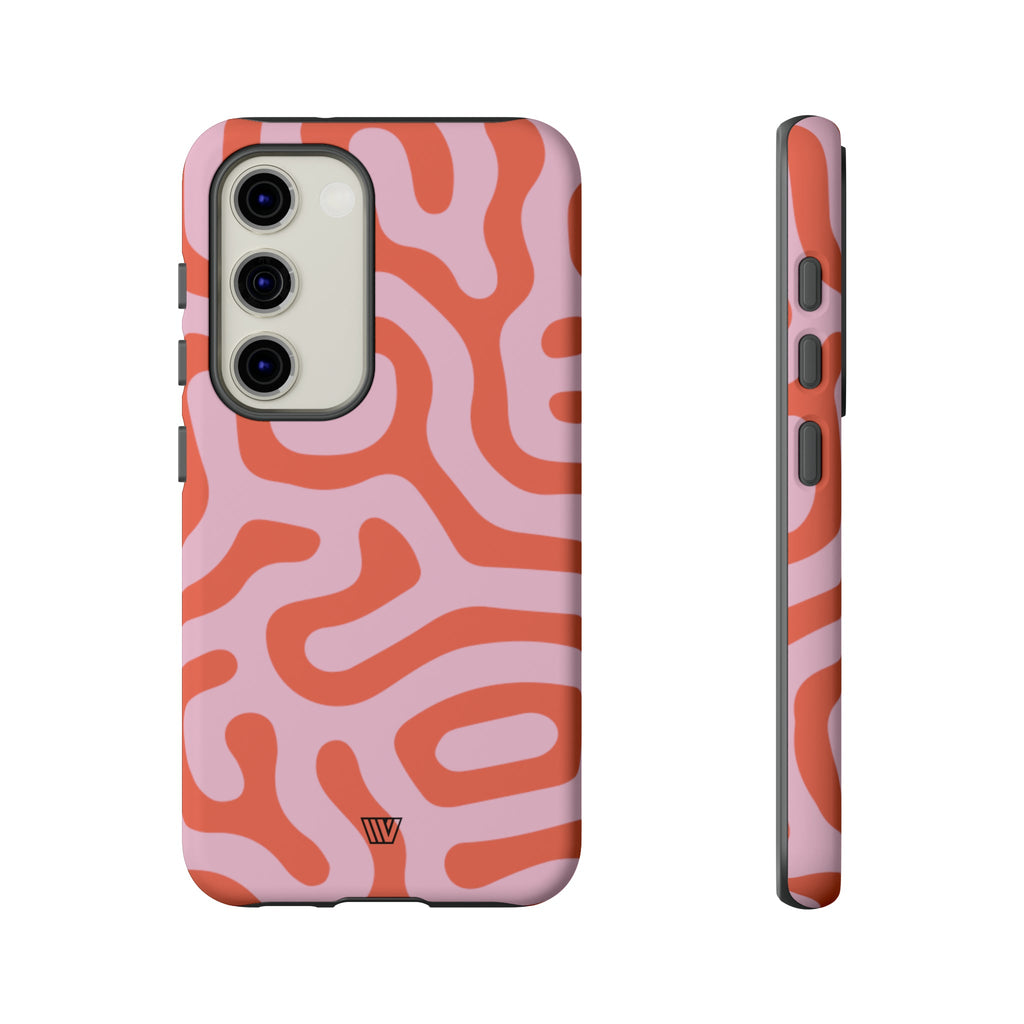 CORAL ORGANIC LINES | Tough Phone Case