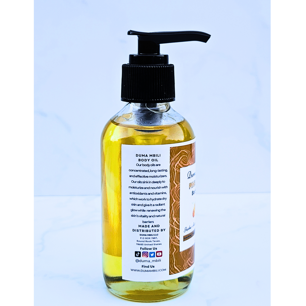 Pineapple Body  Oil