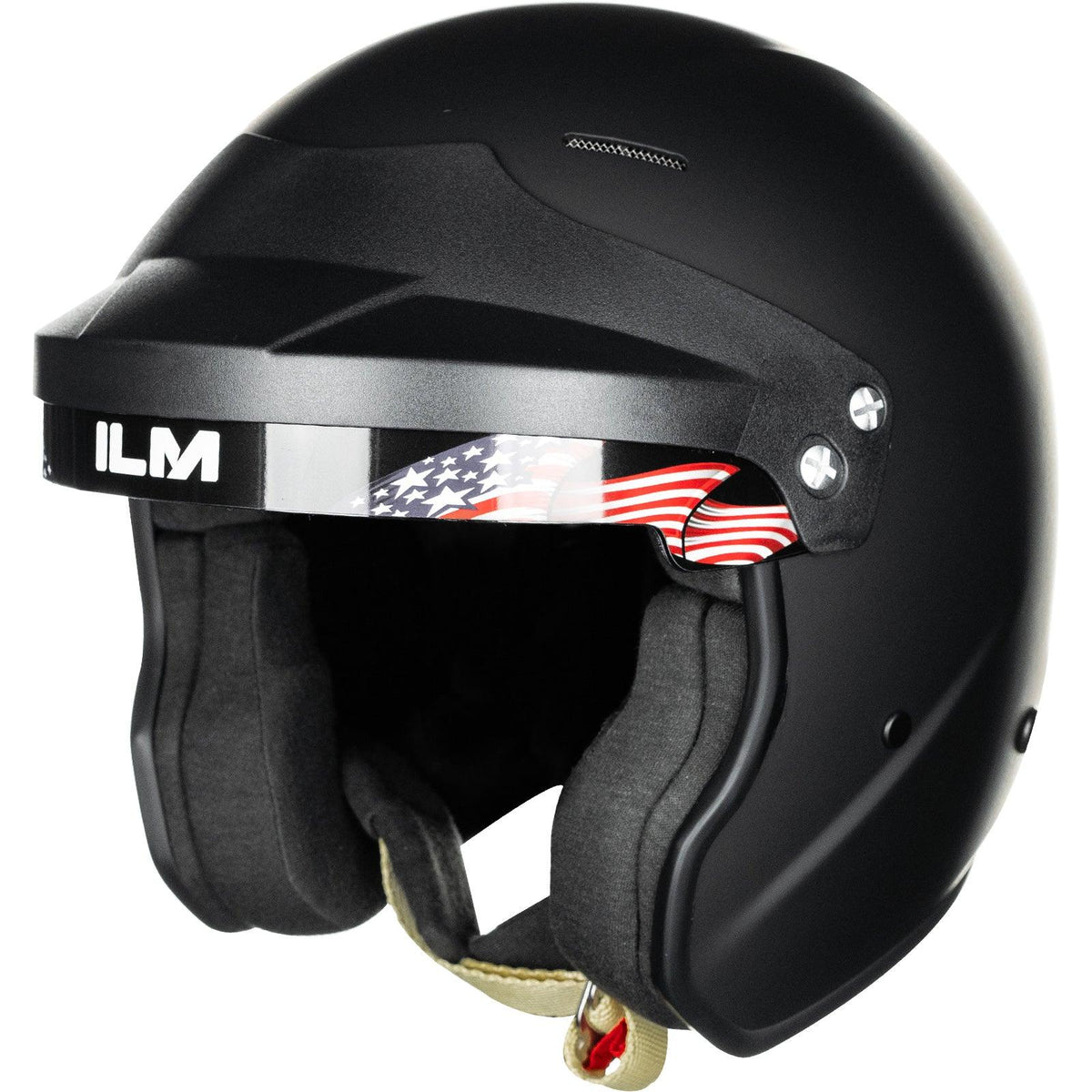 ILM Snell SA2020 Open Face Auto Racing Helmet Model R85