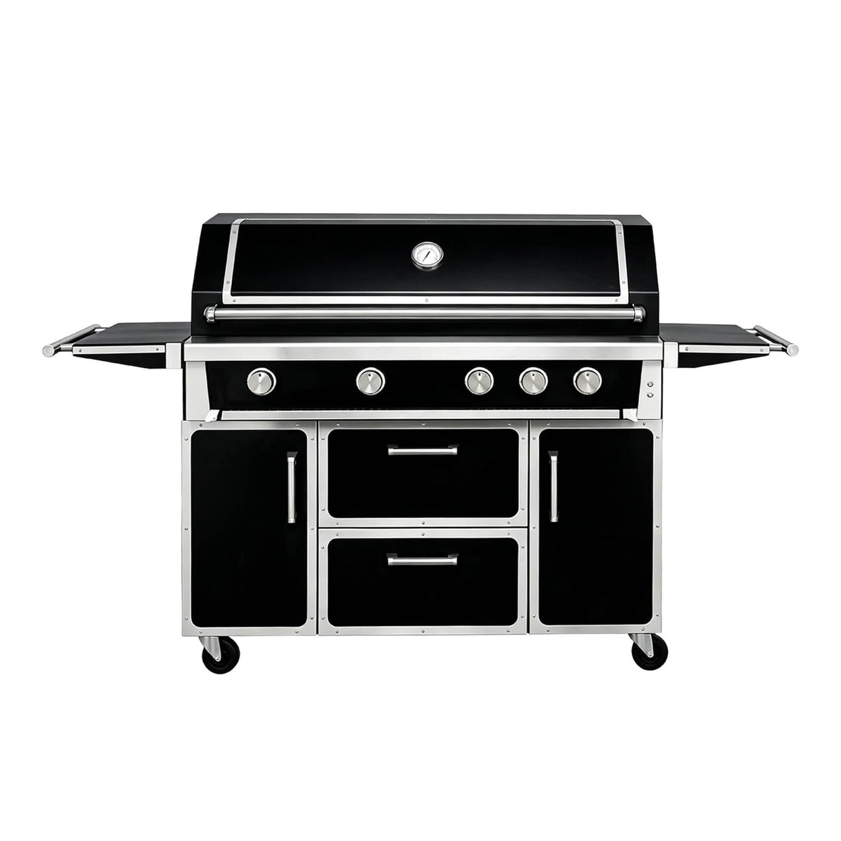 49-Inch Professional 99K BTU Outdoor Stainless Steel BBQ Grill (SAK91342)