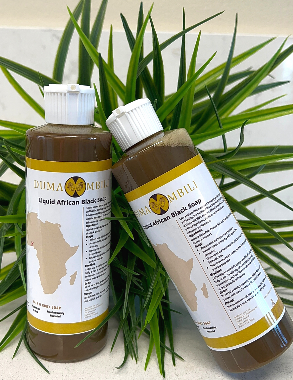 Duma Mbili Liquid African Black Soap