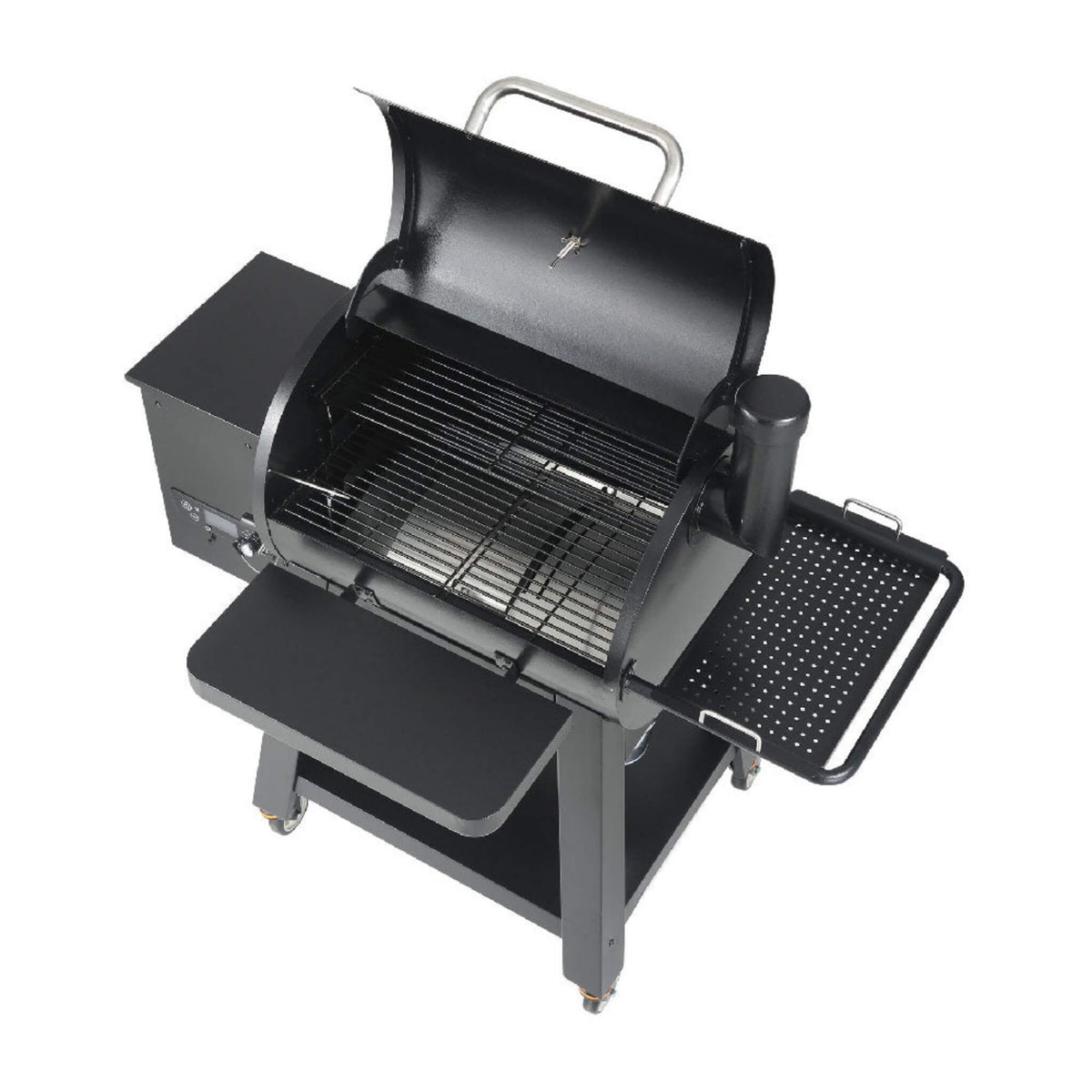 53-Inch Heavy-Duty Portable Wood Pellet BBQ Grill With Cart (SAK93641)