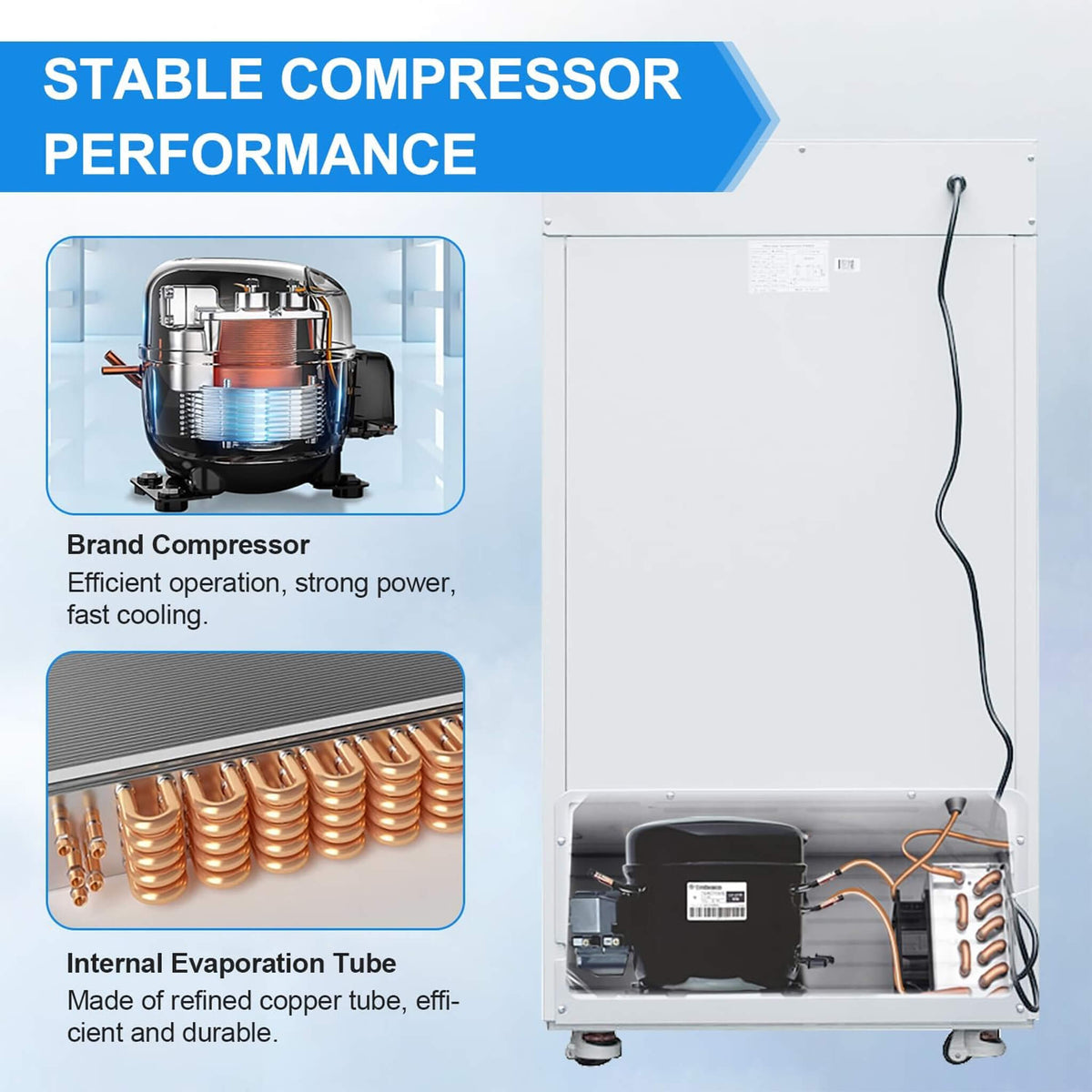 58L Ultra-Low Temperature Laboratory Freezer With Precision Cooling (SAK37621)