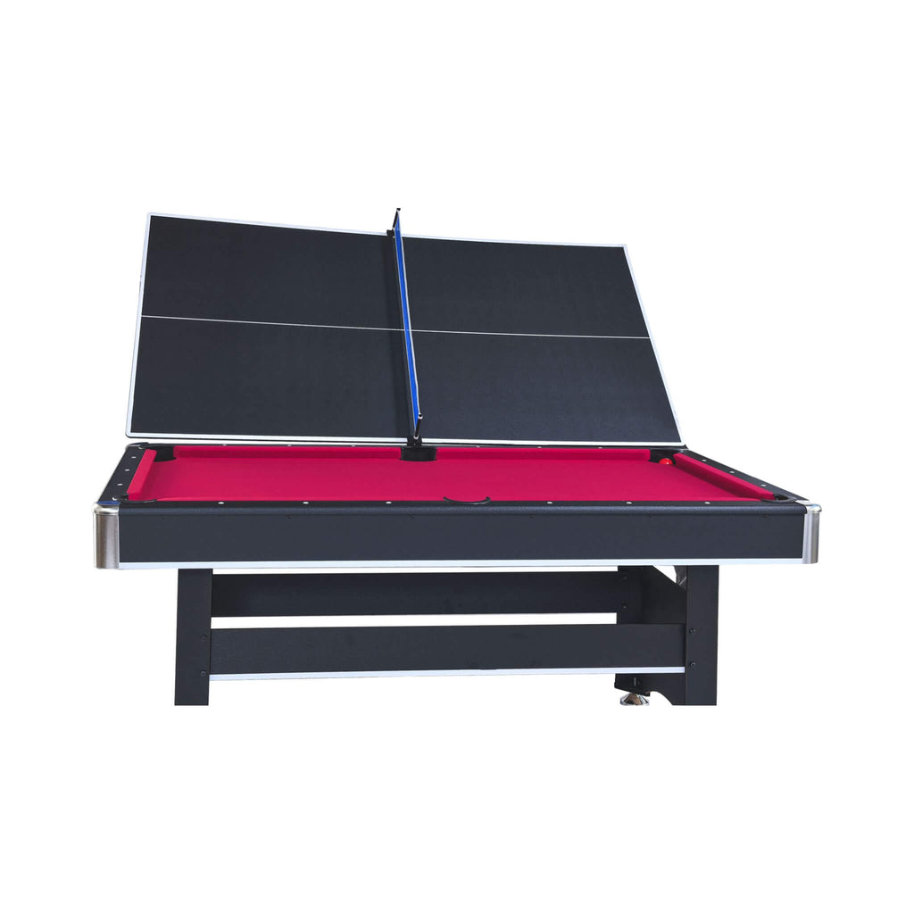 6FT Premium Wooden Multifunctional Pool Table With Table Tennis Top (SAK62741)