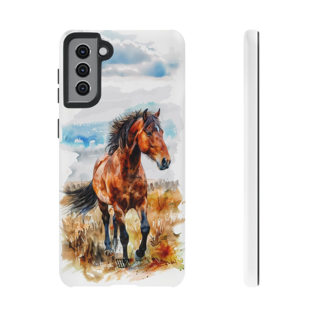 WATERCOLOR HORSE | Tough Phone Case