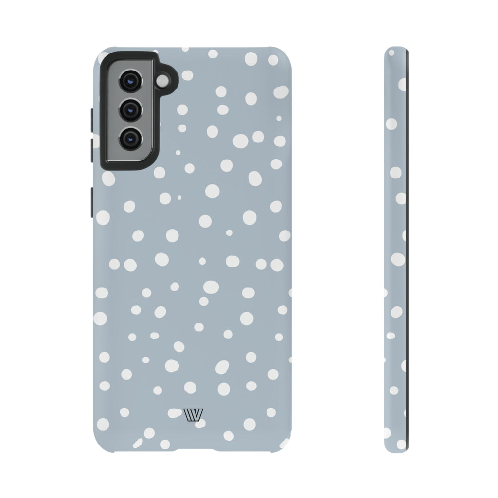 BLUE HAZE DOTS | Tough Phone Case