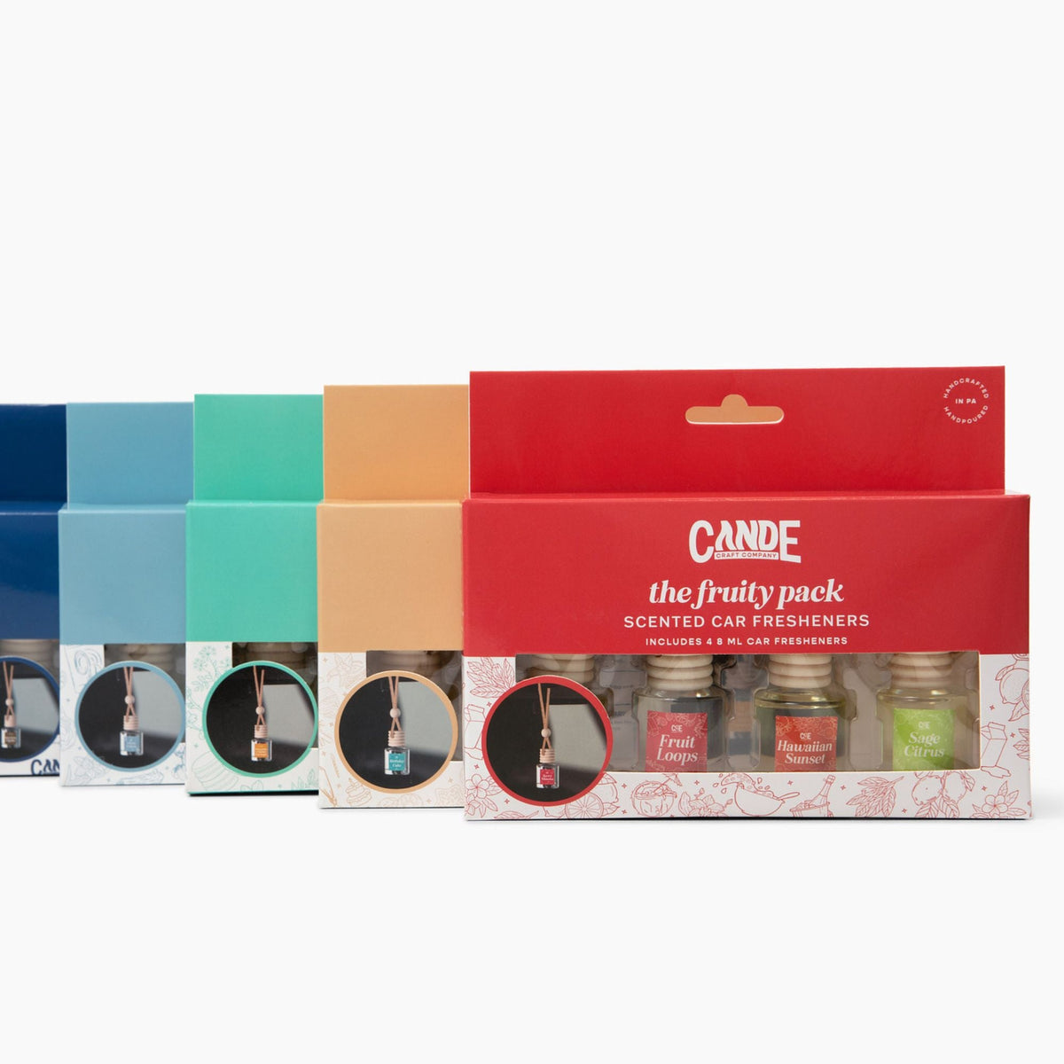 Four-Pack Car Fresheners Bundle