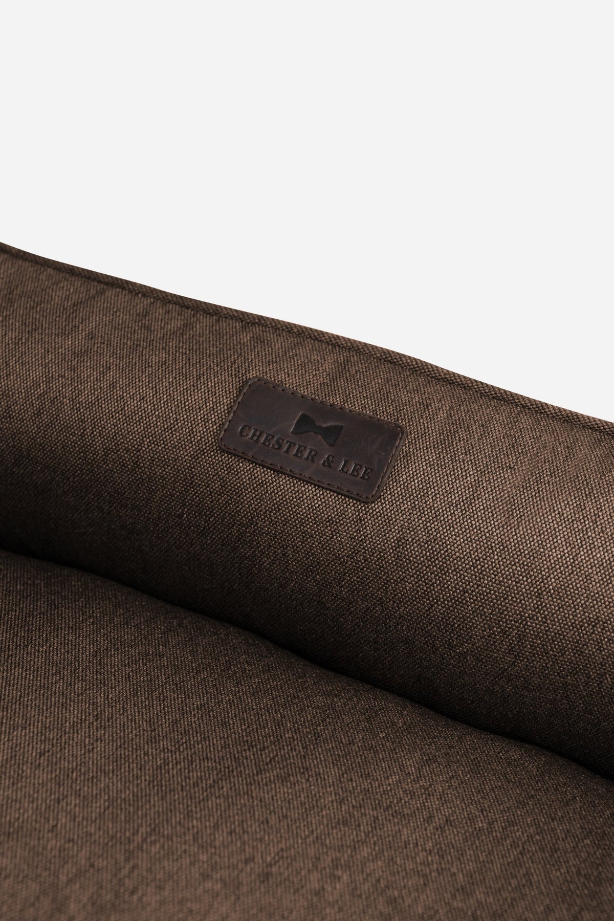 Chester & Lee | Cotton Sleeper Dog Bed Brown