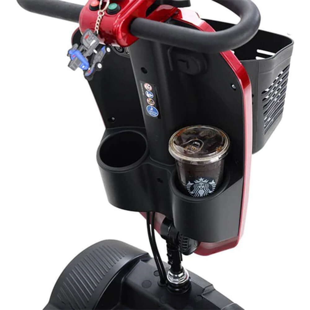 Metro Mobility Max Plus 24V/20AH Heavy Duty Electric Drive Mobility Scooter, 300LBS (SAK93164)