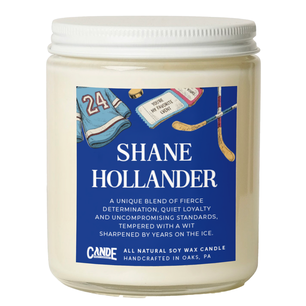Shane Hollander Candle