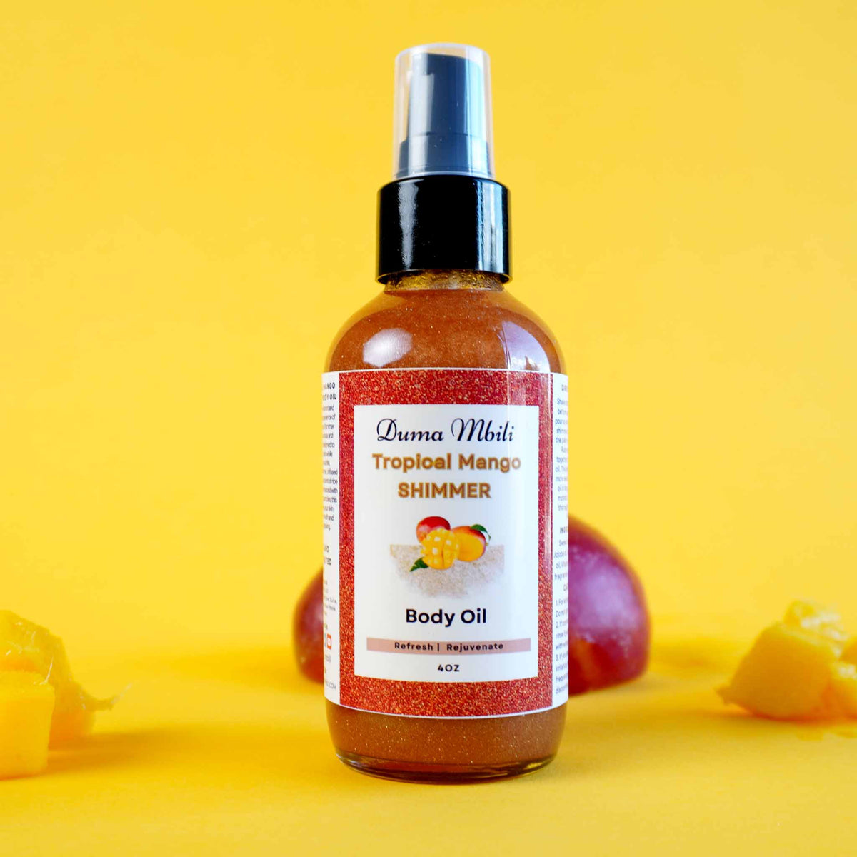 Tropical Mango Shimmer Body Oil
