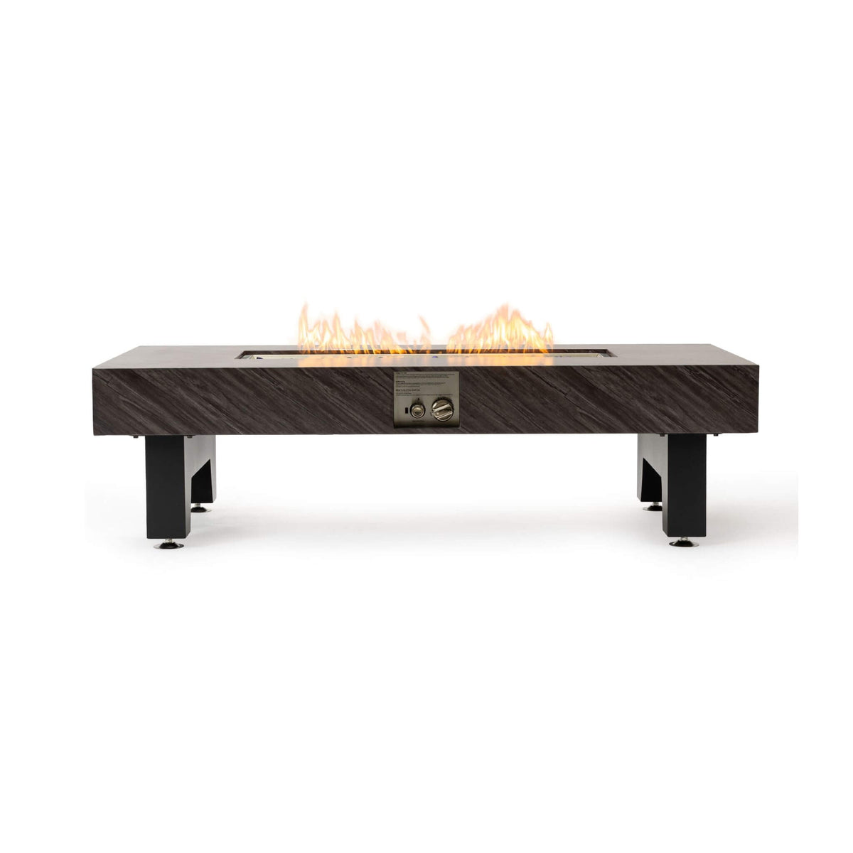 Alora 54-Inch Modern Outdoor Propane Fire Pit Table With Waterproof Cover (SAK42628)