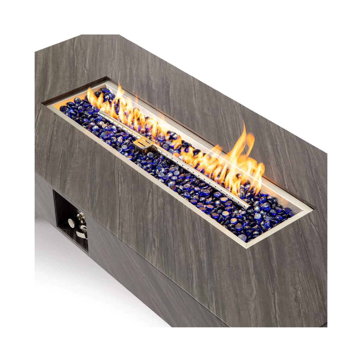 Alora 54-Inch Modern Outdoor Propane Fire Pit Table With Waterproof Cover (SAK42628)