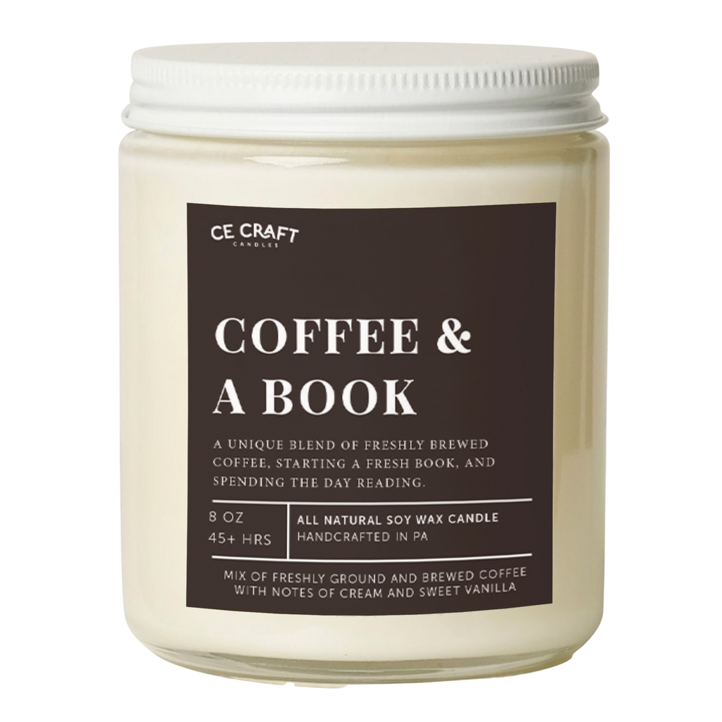 Coffee & A Book Scented Candle