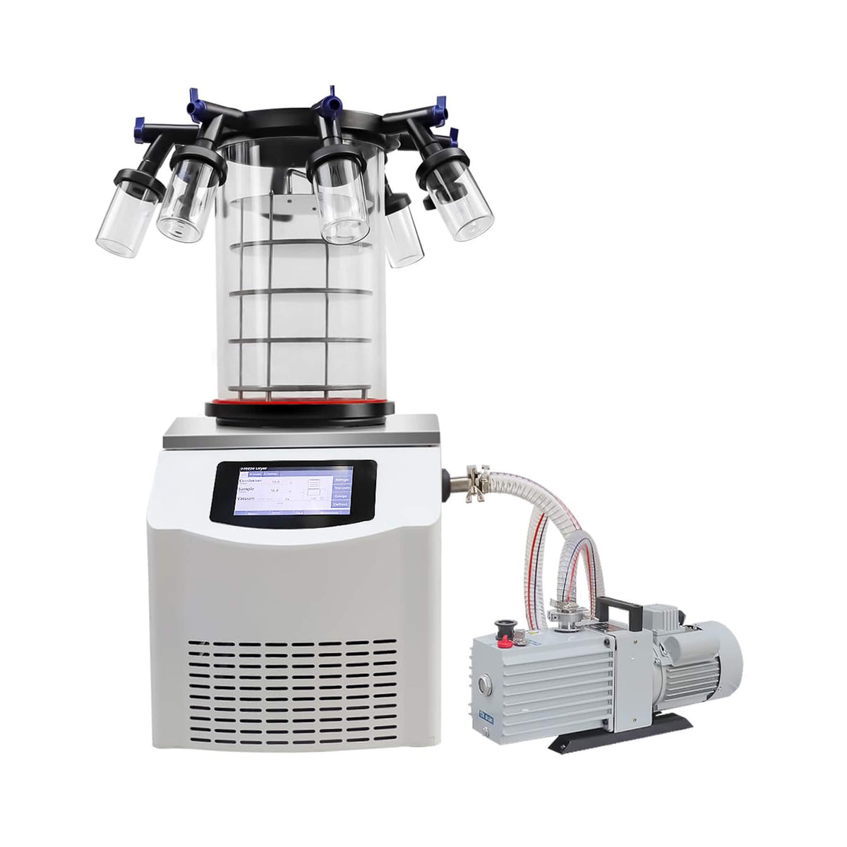 Commercial -60°C Laboratory Vacuum Freeze Dryer With Pre Cooling (SAK74152)