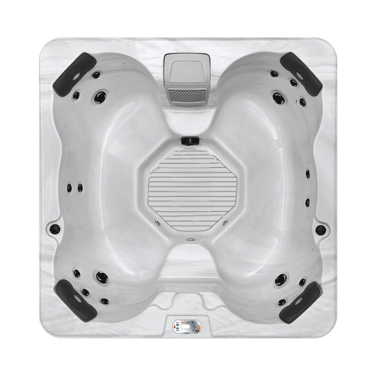 CSC Delaware 5-Person Plug And Play 18-Jet Spa With LED Lighting [LS45K] (SAK46938)