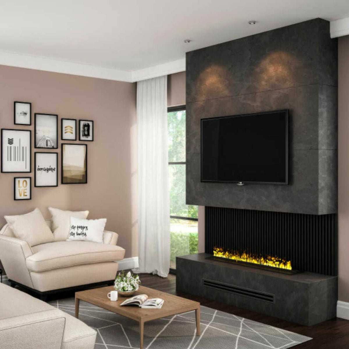Dimplex Optimyst® Pro 1000 40-Inch Electric Fireplace Cassette [CDFI1000-PRO] (SAK39424)