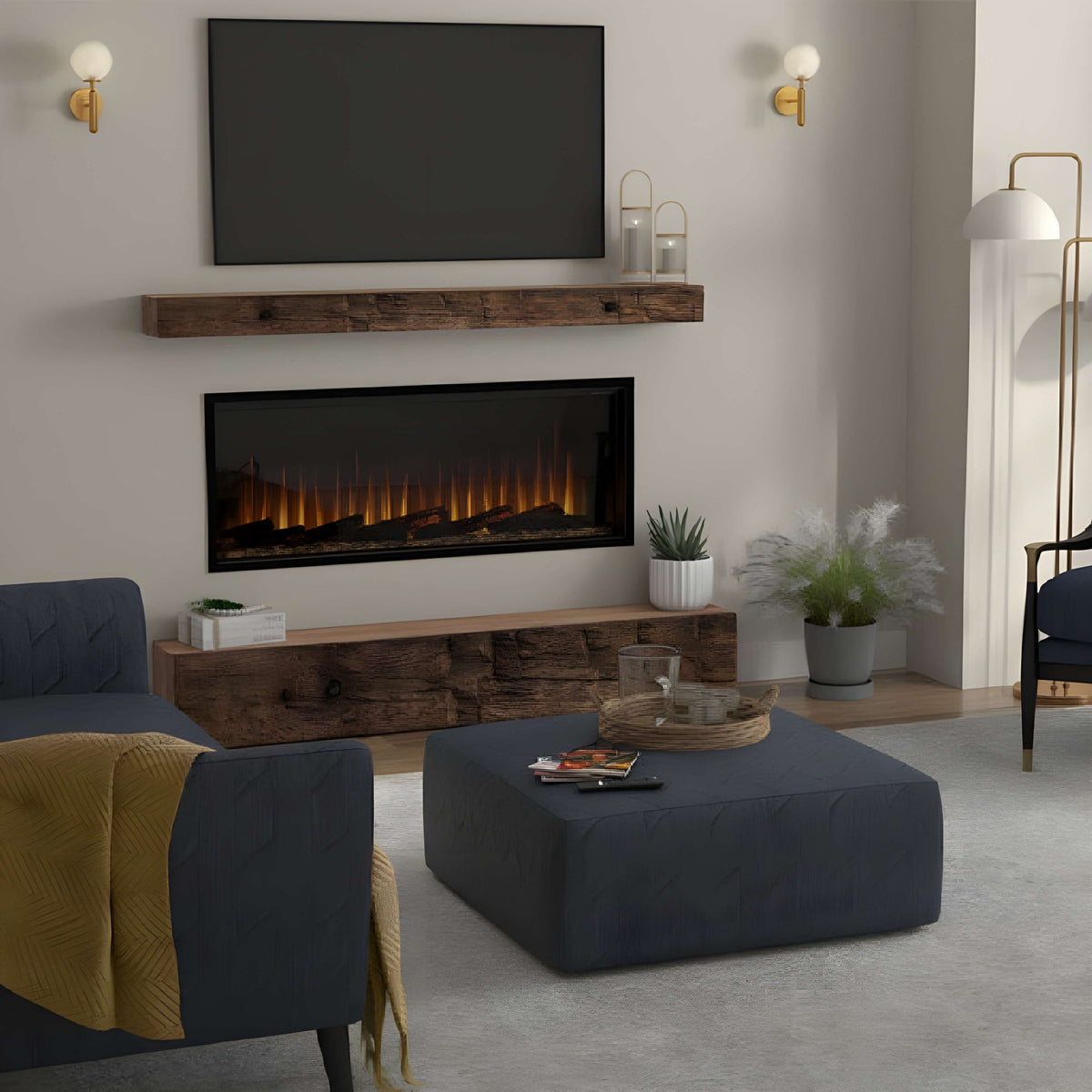 Dimplex Ignite Ultra Built-In Electric Fireplace With Multi Function Remote Control [ULT50/60/74/88] (SAK51854)