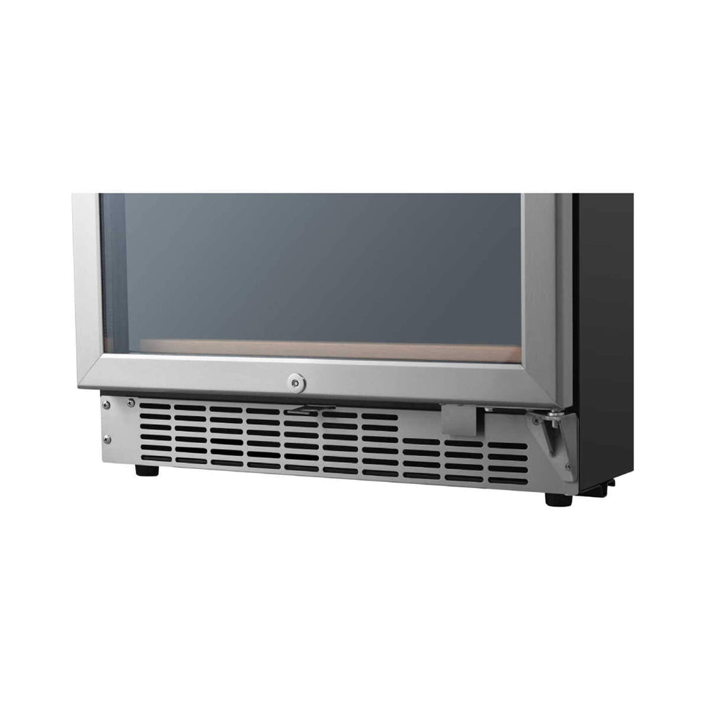 Edgestar Premium 24-Inch 101 Bottle Capacity Built-In Dual Zone Wine Cooler (SAK92835)