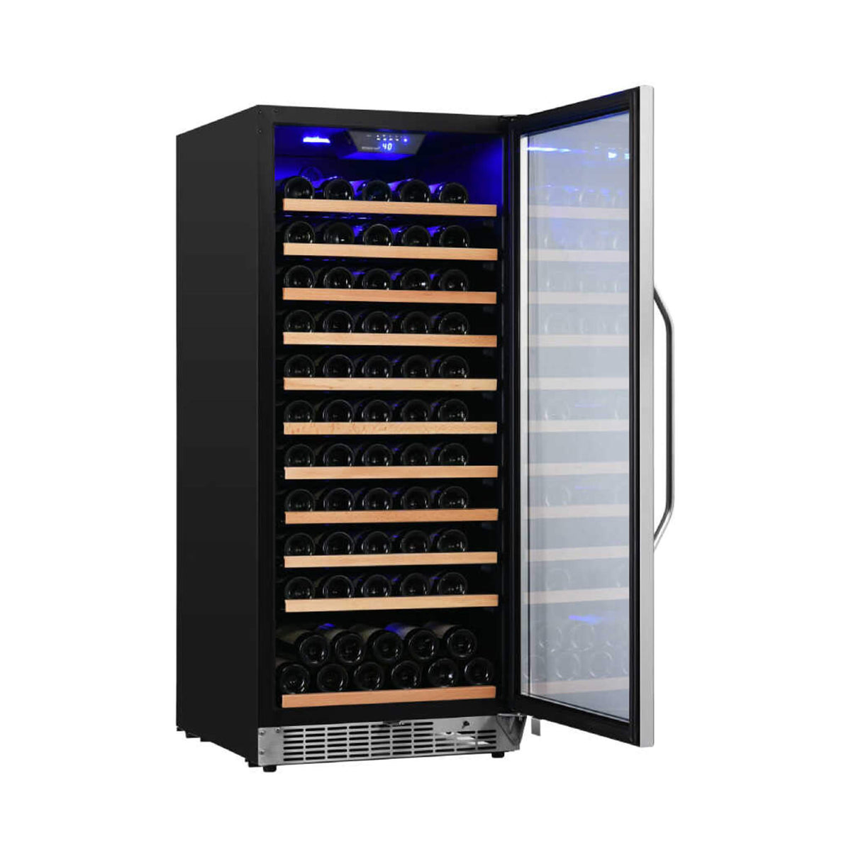 Edgestar 24-Inch Wide 111 Bottle Capacity Freestanding Single Zone Wine Cooler [CWR1212SZ] (SAK68320)