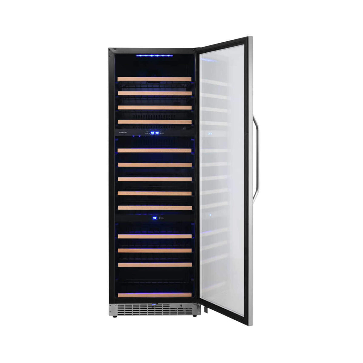 Edgestar 24-Inch Wide 131 Bottle Capacity Built-In Triple Zone Wine Cooler (SAK65891)