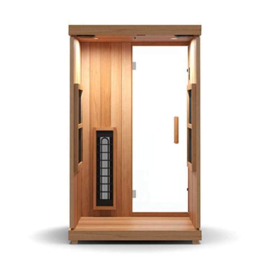 Finnmark FD-2 Full-Spectrum 2-Person Home Infrared Sauna With Built-In LCD Touchscreen Controller [FD-KN002] (SAK94731)