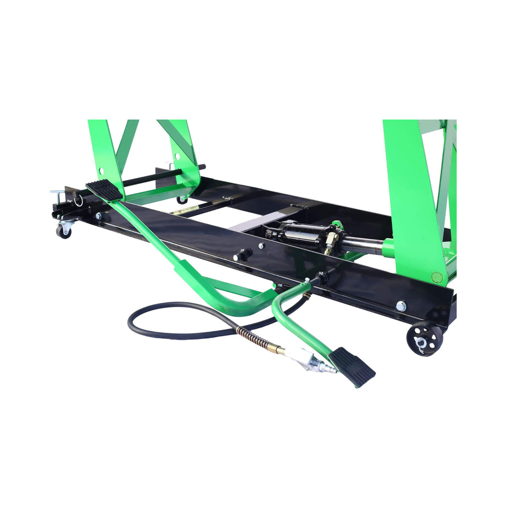 Heavy-Duty 1000LBS Air Hydraulic Motorcycle ATV Lift Jack Table (SAK78351)