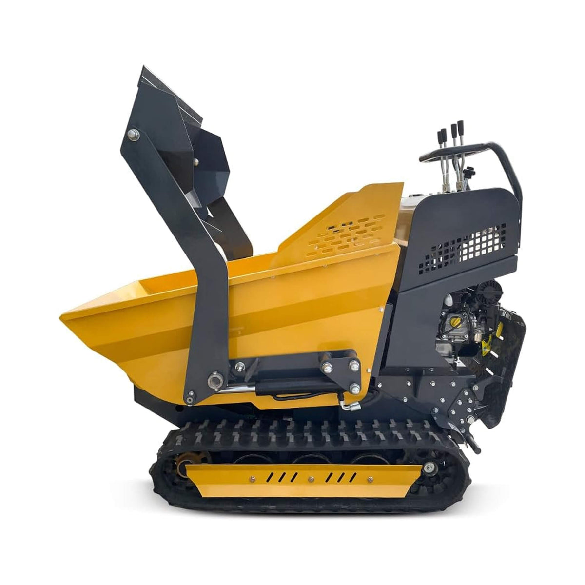 Heavy-Duty 6.5HP 1100LBS Tracked Hydraulic Dumper With Shovel (SAK62780)