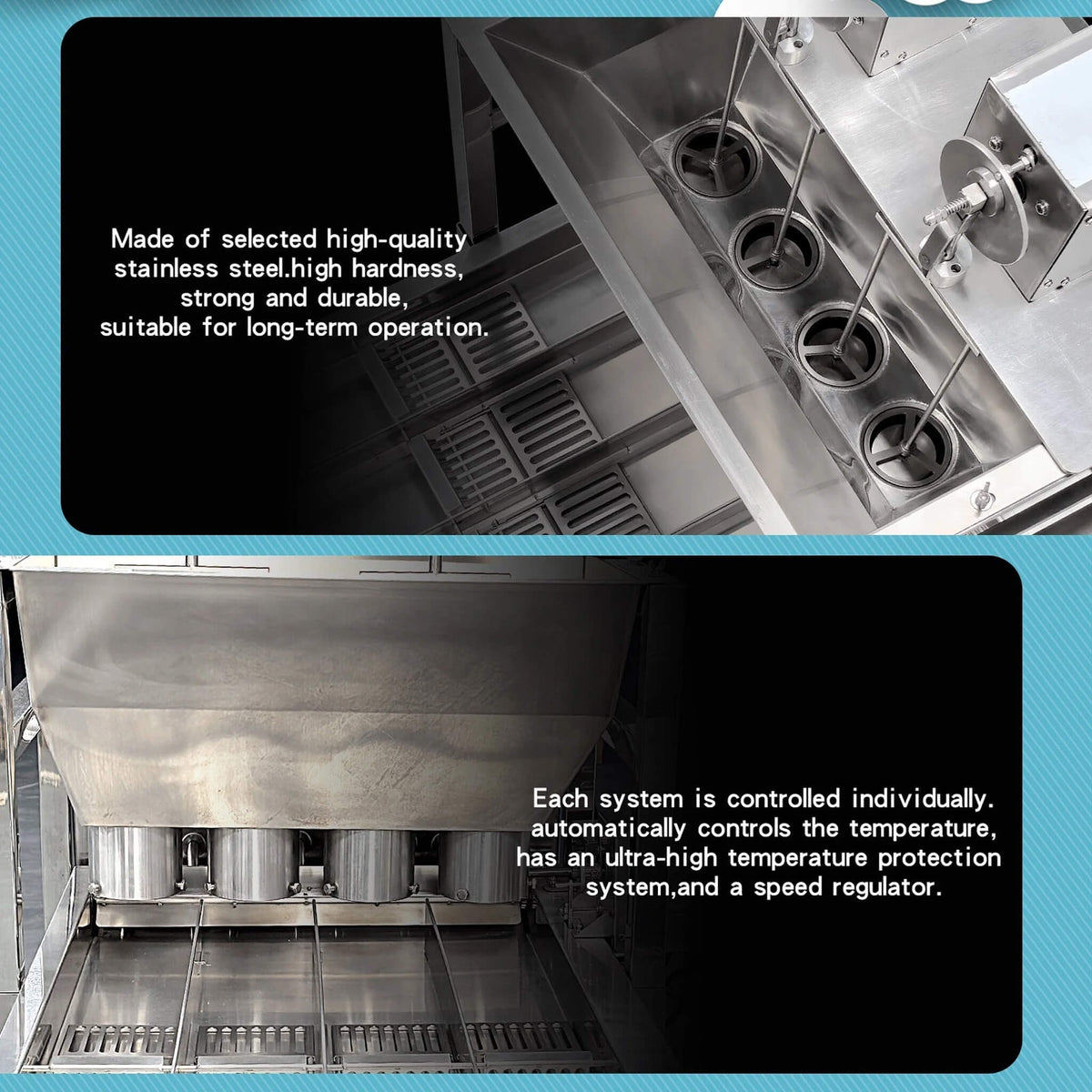 Heavy-Duty Automatic Commercial 4-Row Donut Maker Machine (SAK29401)