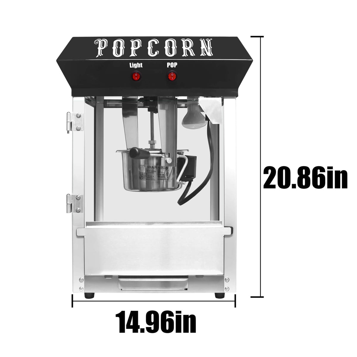 Kaitu Premium Commercial Bar Style 6-Ounce Popcorn Machine Maker (SAK84170)