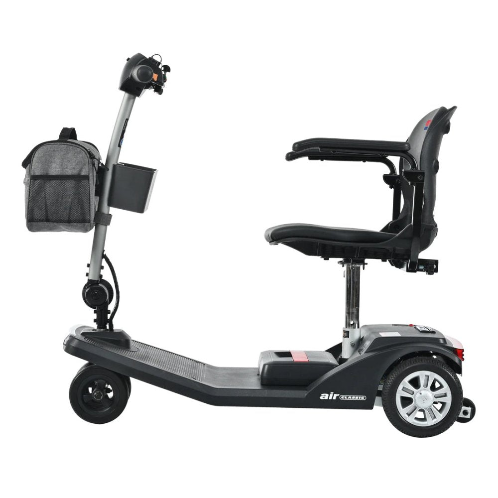 Metro Mobility Air Classic Electric 24V/12AH 250W Airline Approved Portable Folding Mobility Scooter, 265LBS (SAK96425)