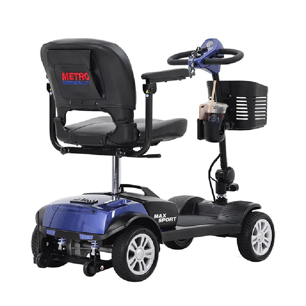 Metro Mobility Max Sport 24V/12AH Electric Drive Mobility Scooter, 300LBS (SAK91084)