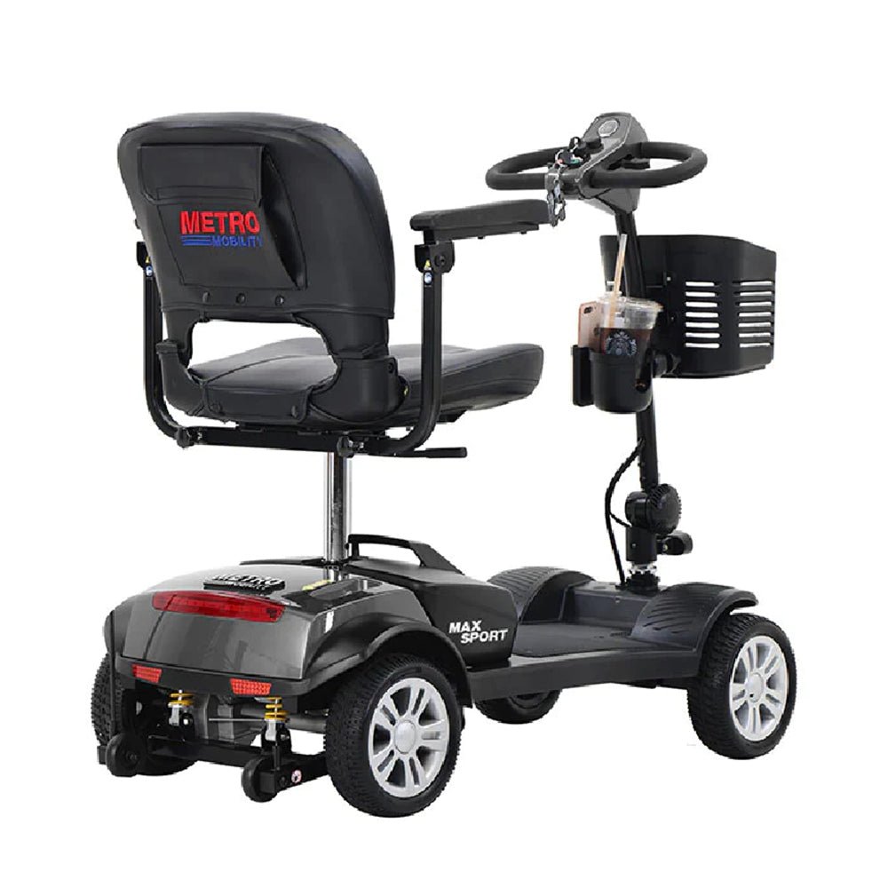 Metro Mobility Max Sport 24V/12AH Electric Drive Mobility Scooter, 300LBS (SAK91084)
