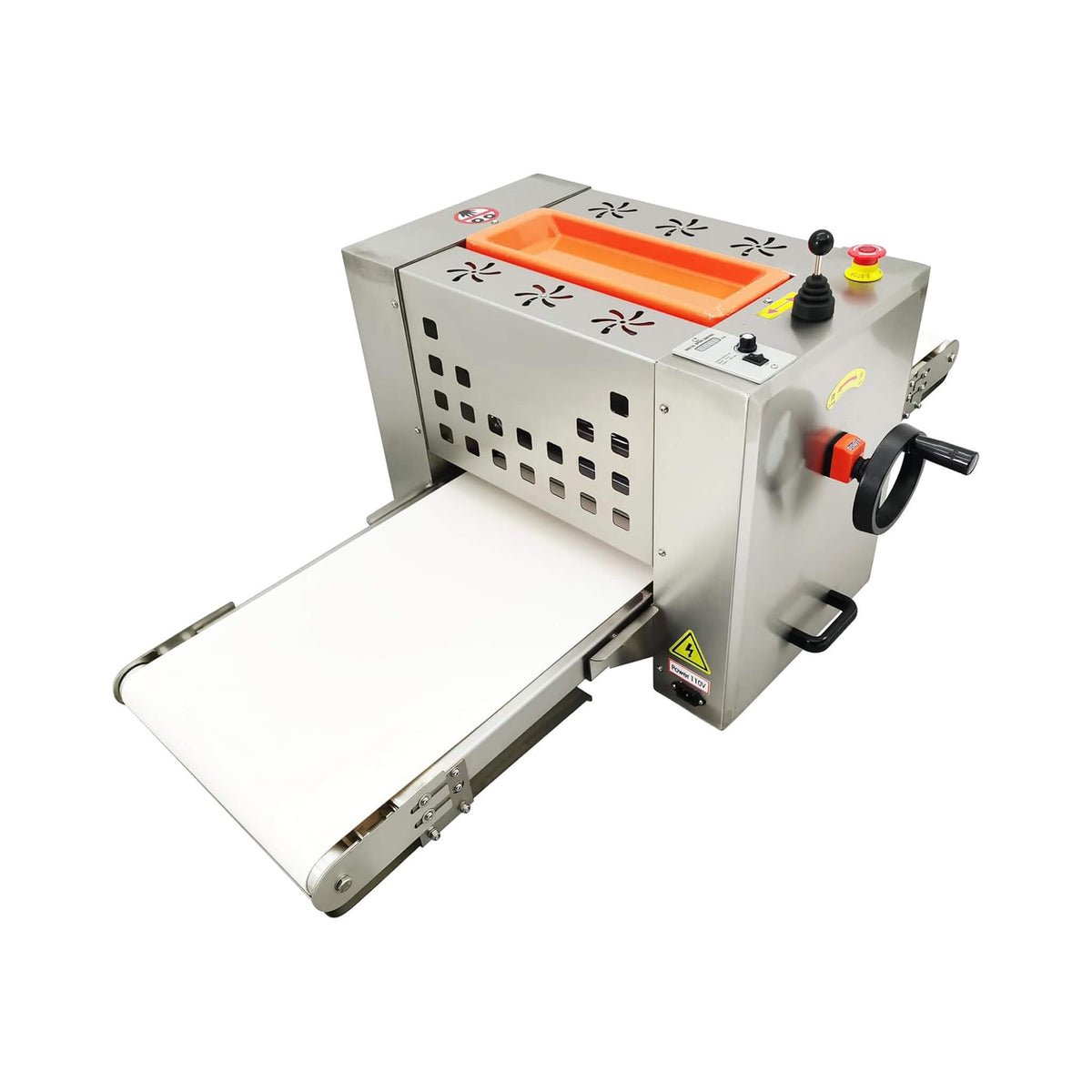 Mini Reversible Stainless Steel Commercial Pastry Pizza Dough Roller Sheeter (SAK92751)