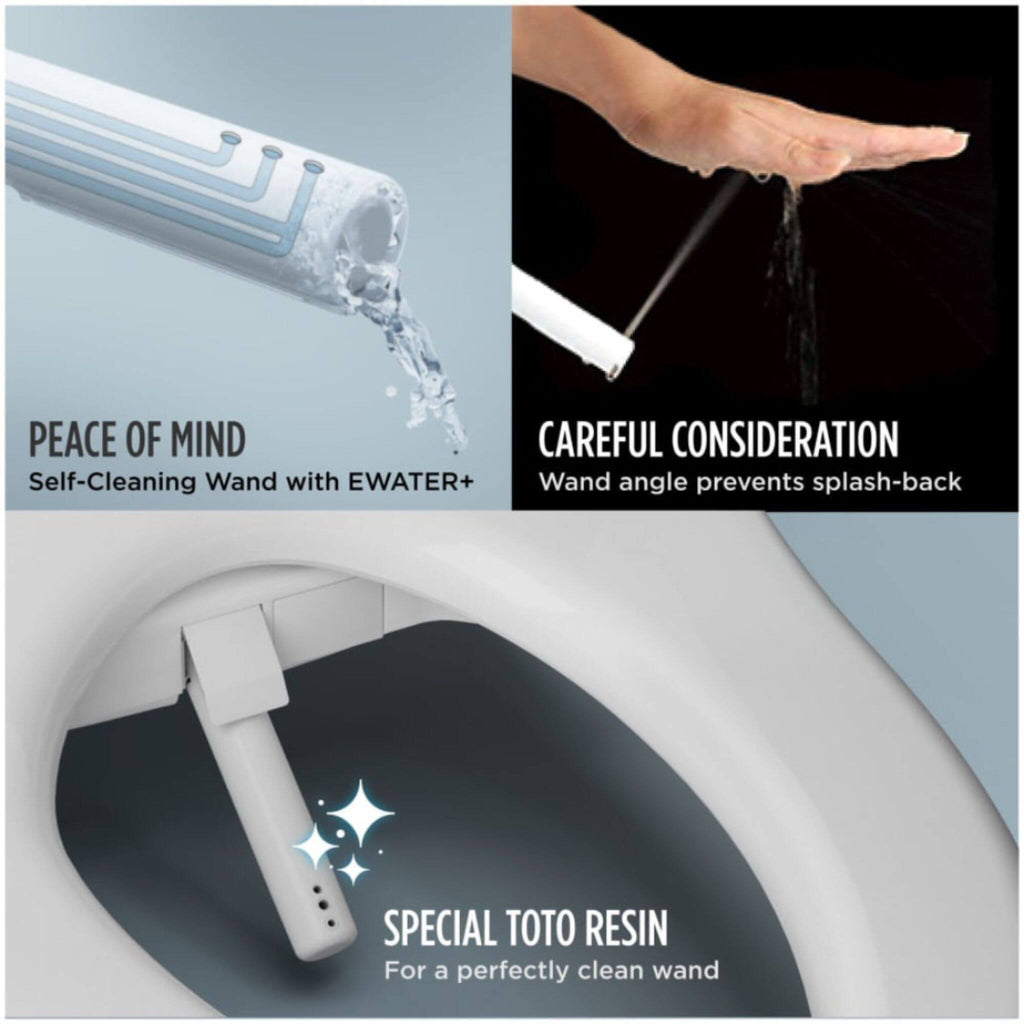 [MW4464726CEMFGN#01] TOTO Aquia IV Dual Flush Elongated Universal Height Toilet With Washlet S7 Bidet Seat (SAK53982)