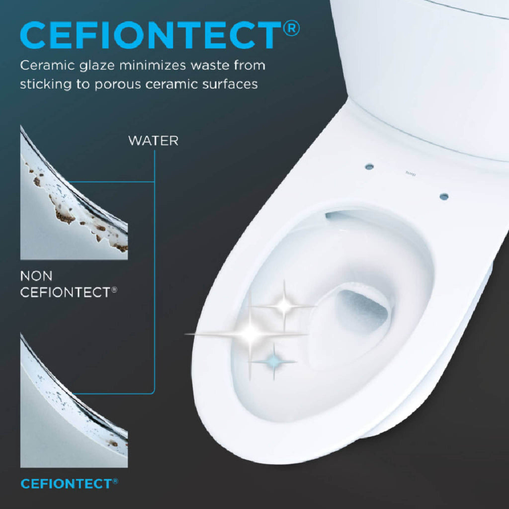 [MW4484736CEMFGN#01] TOTO Aquia IV Arc Dual Flush Universal Height Toilet With S7A Auto Open Bidet Seat (SAK92754)