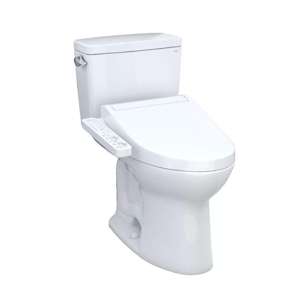 [MW7763074CEFG.10#01] TOTO Drake 1.28 GPF With Washlet C2 Elongated Bidet Toilet And 10" Rough In (SAK73915)