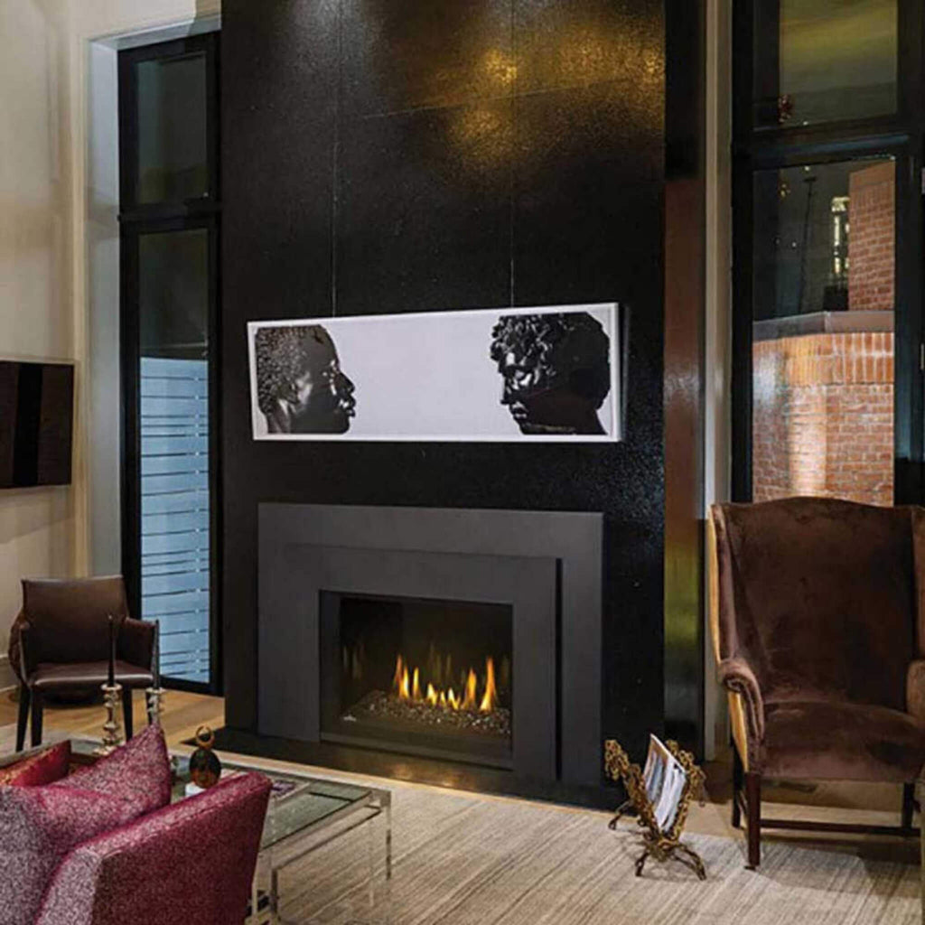 Napoleon Oakville 3 Glass Direct Vent Electronic Ignition Natural Gas Fireplace Insert, 28" [GDIG3N] (SAK29675)