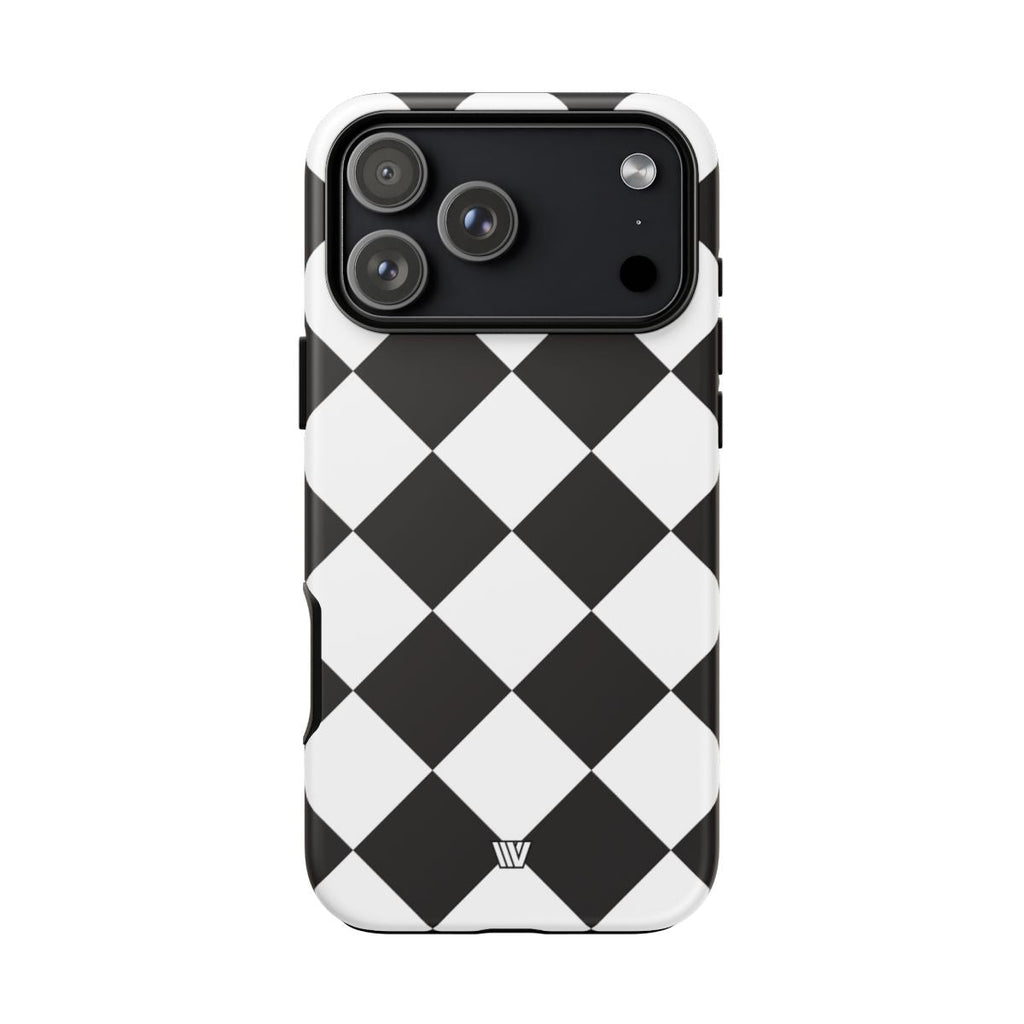 BLACK & WHITE DIAMOND | Tough Phone Case