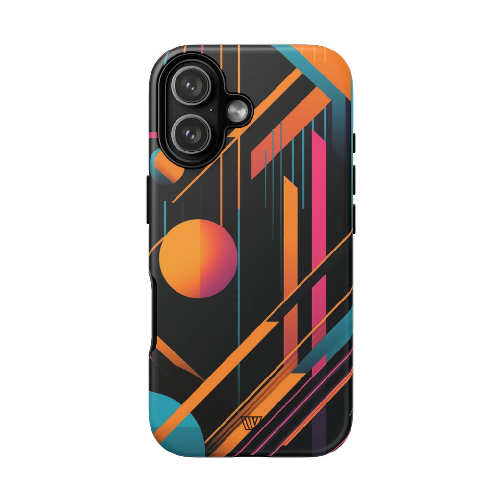 BOLD RETRO LINES | Tough Phone Case