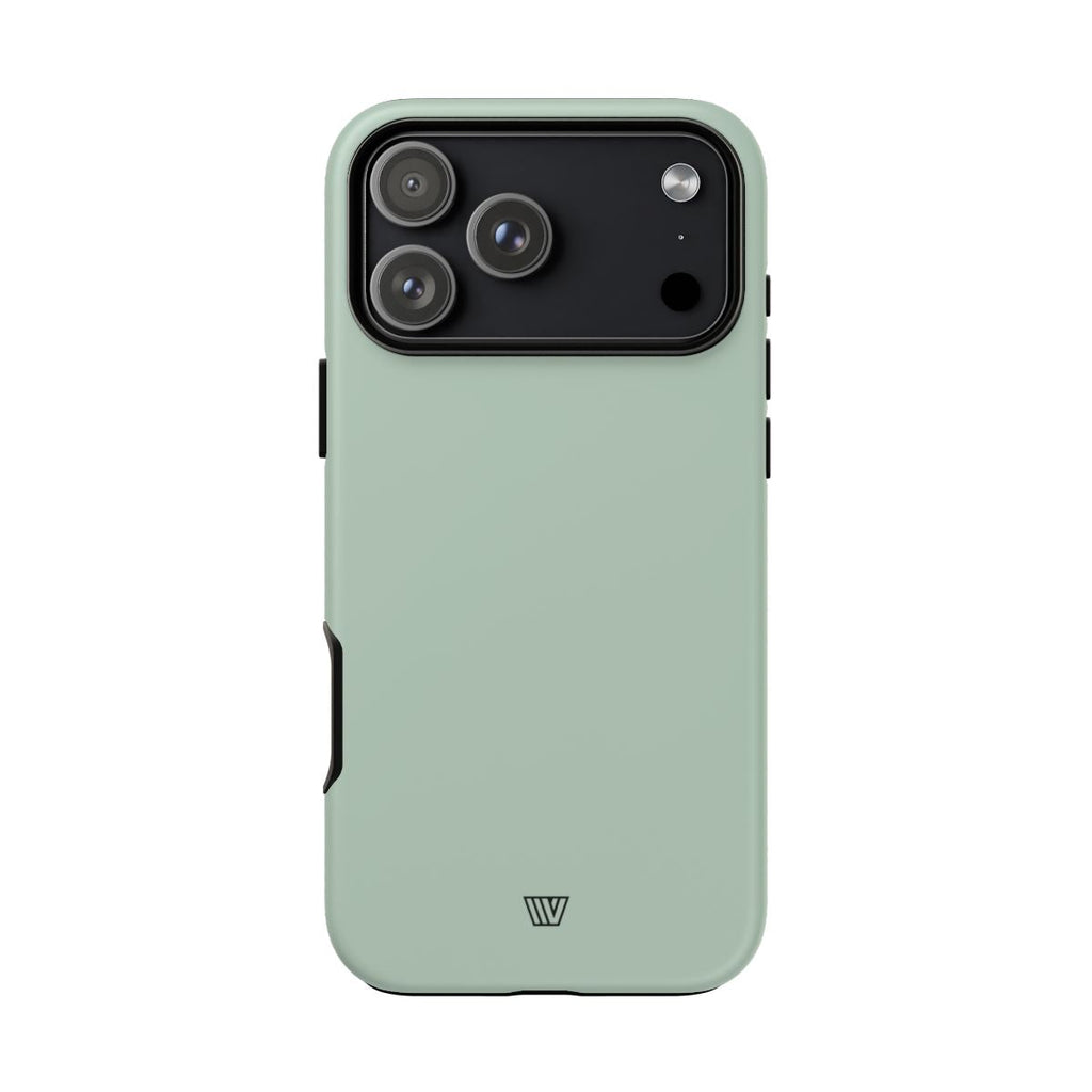 PASTEL GREEN SOLID | Tough Phone Case
