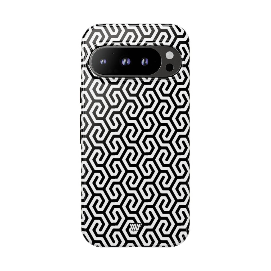 TWISTED GRID | Tough Phone Case