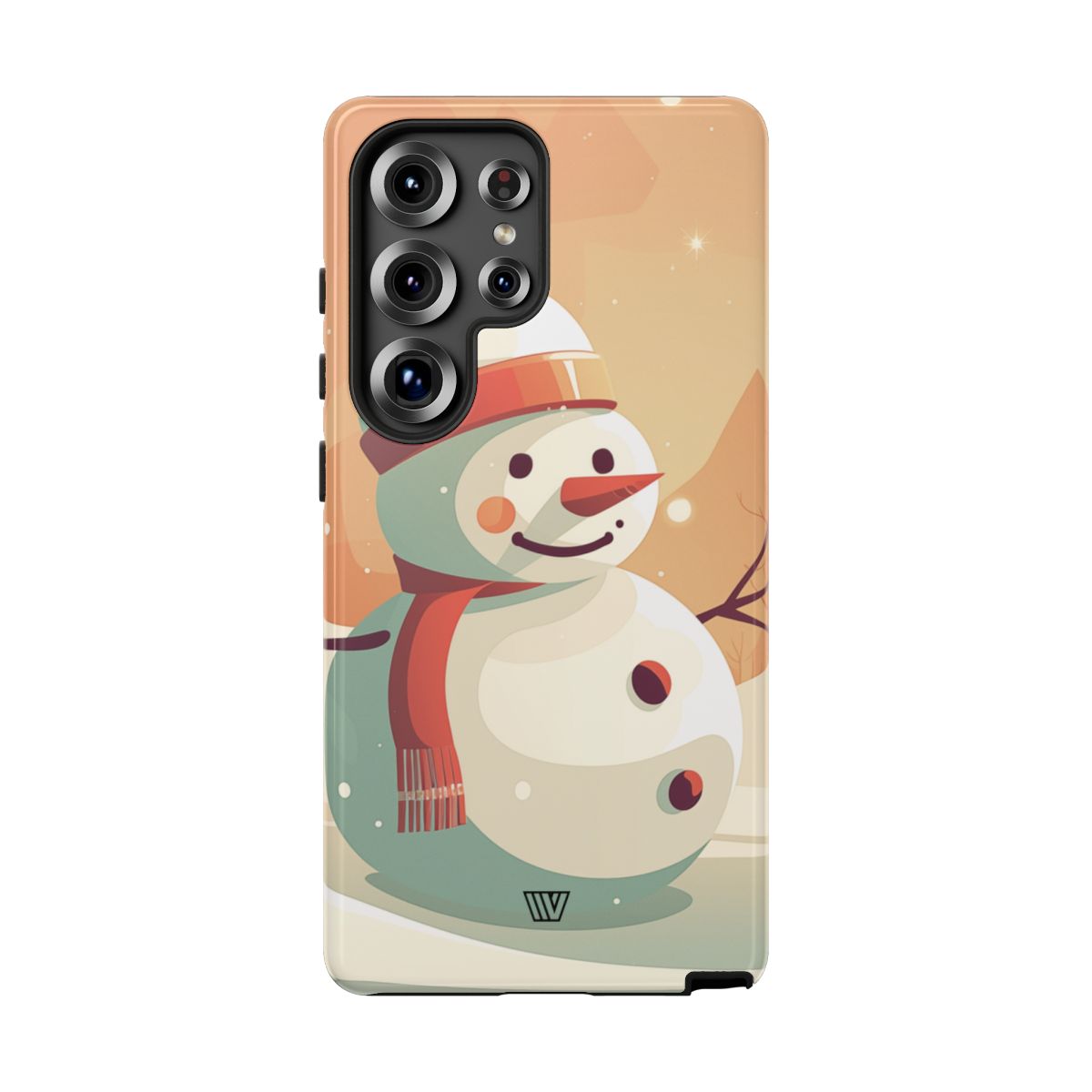 SUNSET SNOWMAN | Tough Phone Case