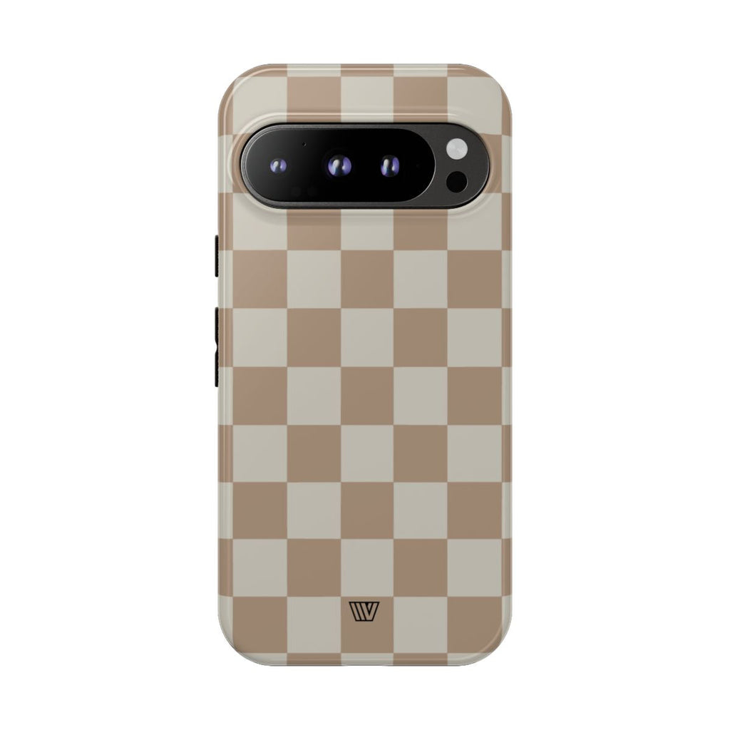 NEUTRAL CHECKERBOARD | Tough Phone Case