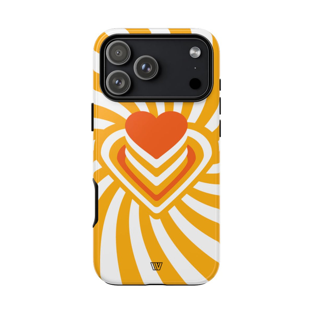HEART RAY STACK | Tough Phone Case
