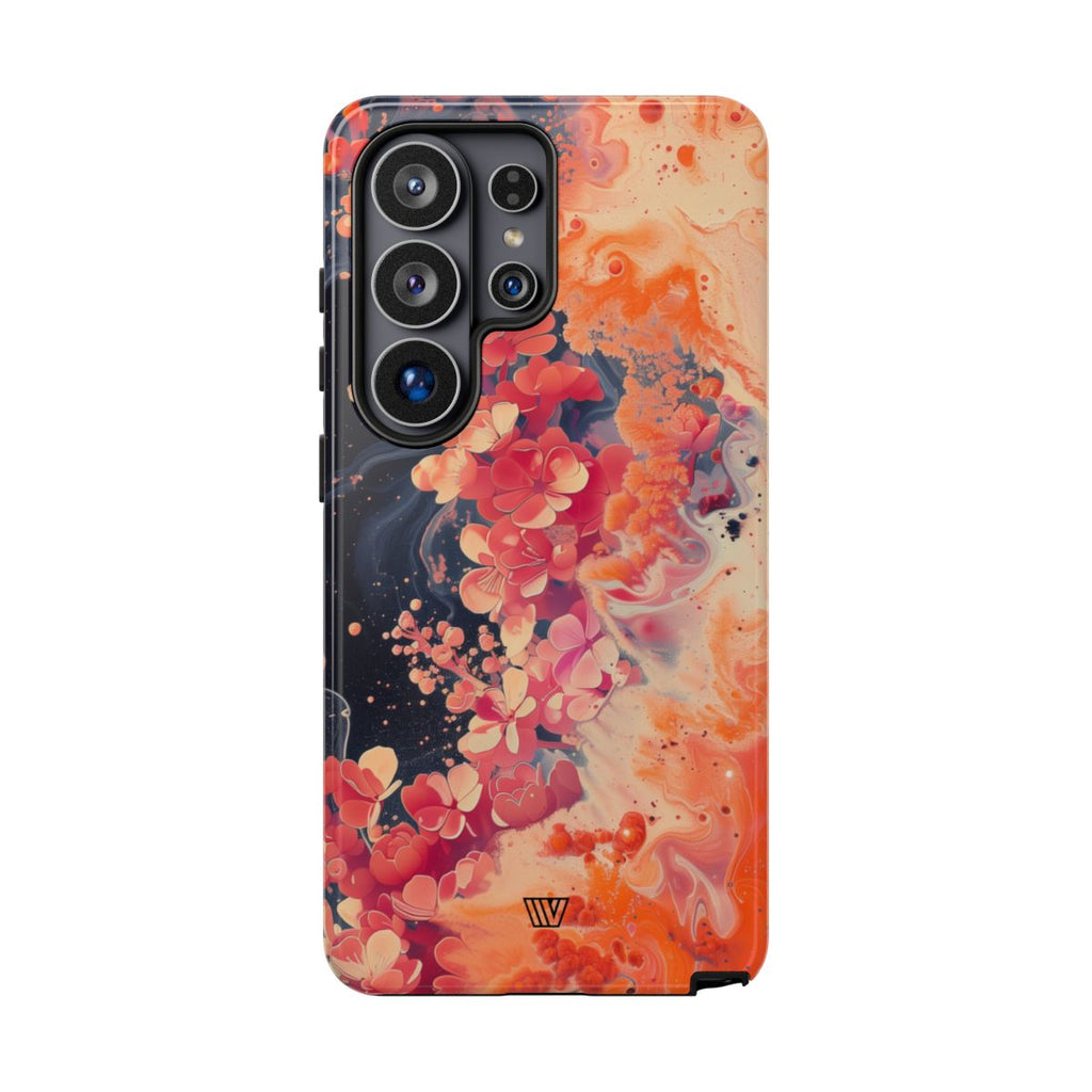 WAVE OF FLOWERS | Tough Phone Case