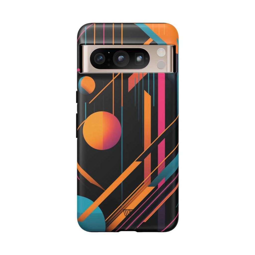 BOLD RETRO LINES | Tough Phone Case