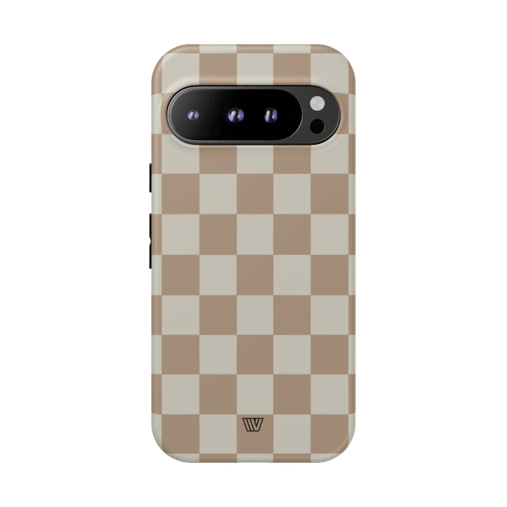 NEUTRAL CHECKERBOARD | Tough Phone Case
